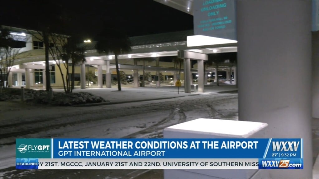 Gulfport Biloxi International Airport Closed Due To Weather