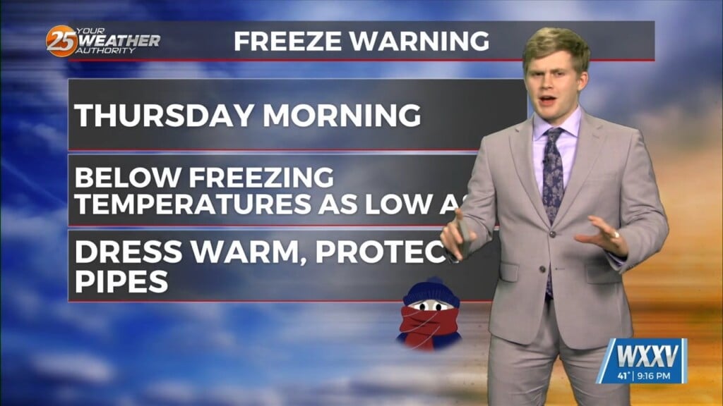 1/8 Sam Parker's "freezing 4 P's To Remember" Wednesday Night Forecast