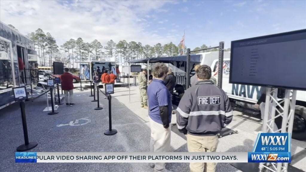 U.s. Navy Strike Group Visits Hancock High School