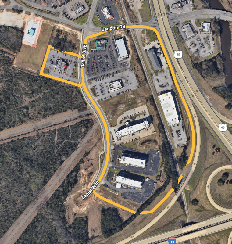 Daniel Blvd Scheduled Outage Bwn 13025
