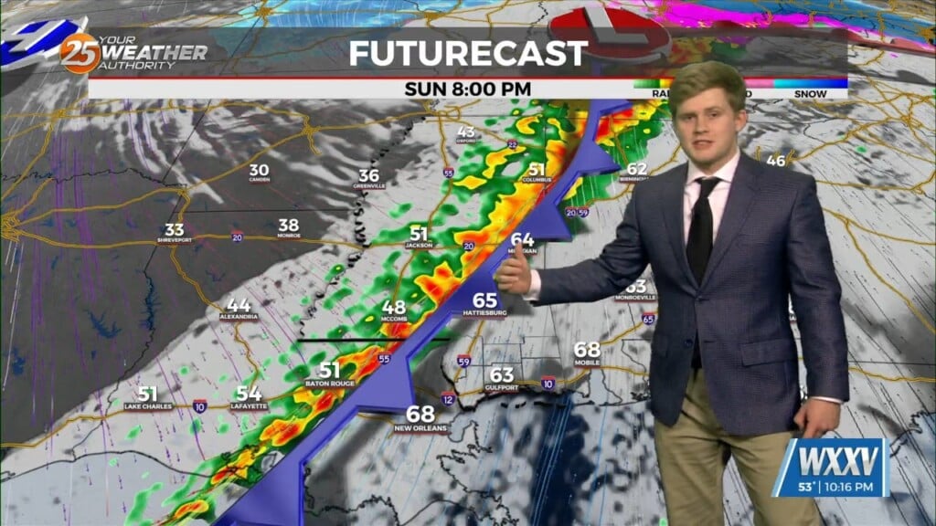 1/3 Sam Parker's "eyes On Sunday Night" Friday Night Forecast
