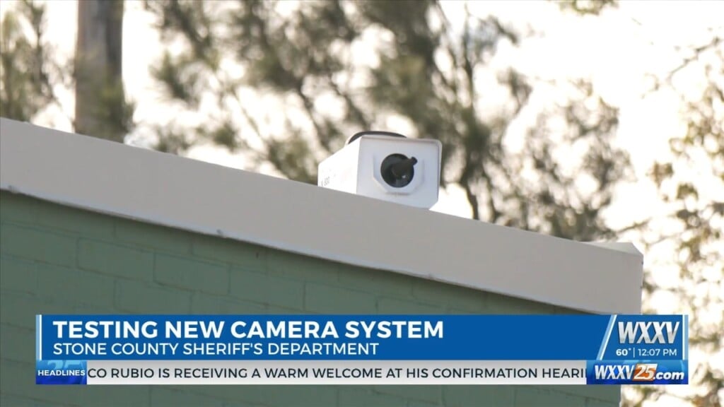 Stone County Testing New Camera System