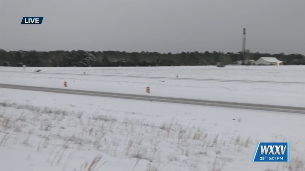 Wxxv News 25’s Marco Bitonel Gives Us An Update On Road Conditions