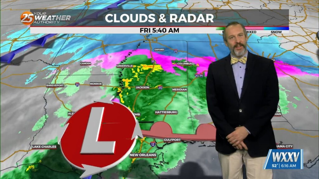 01/10 Ryan's "wet & Warmer" Friday Morning Forecast