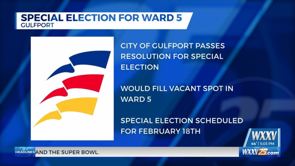 City Of Gulfport Passes Resolution For Ward 5 Special Election