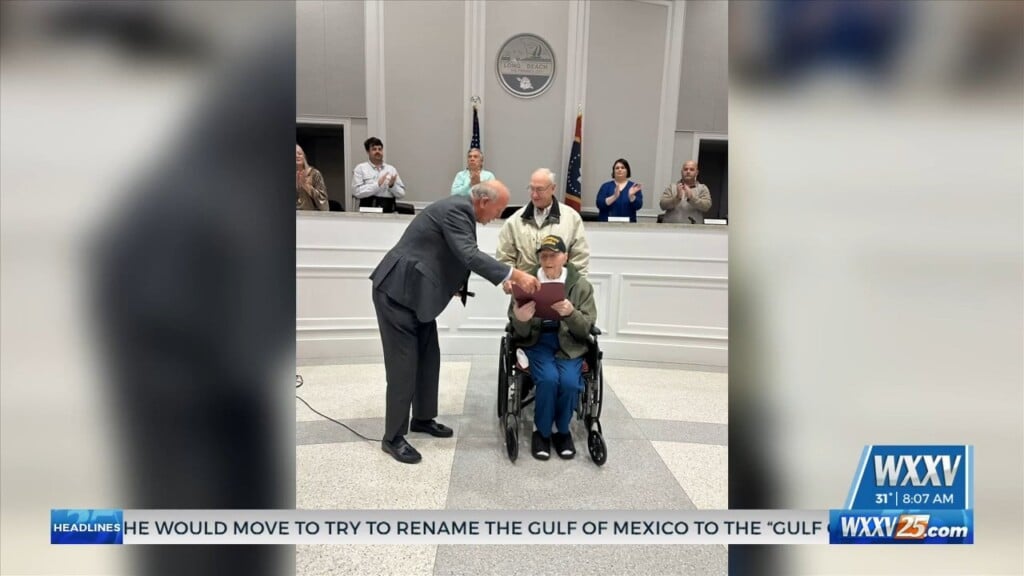 Wwii Veteran Honored In Long Beach