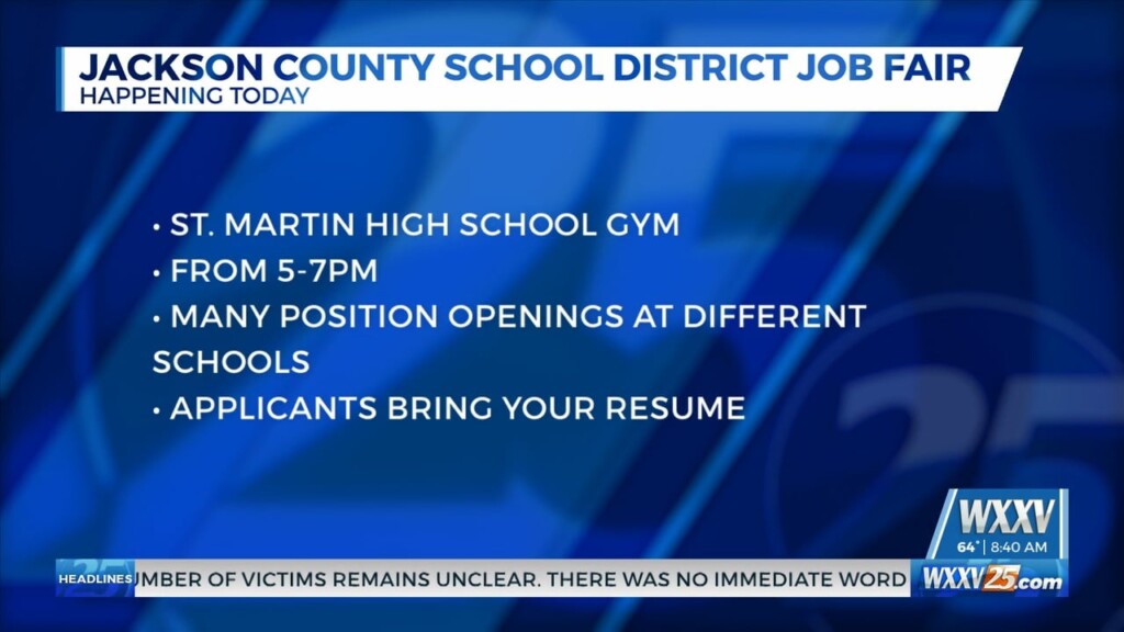 Jackson County School District Job Fair