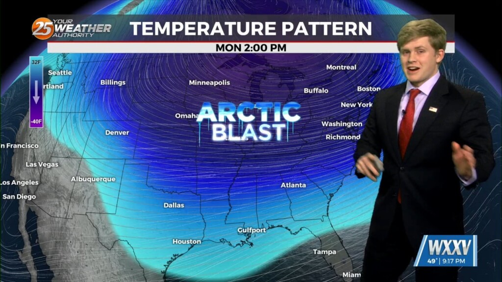 1/14 Sam Parker's "warming, Rain, Then Arctic Blast" Tuesday Night Forecast