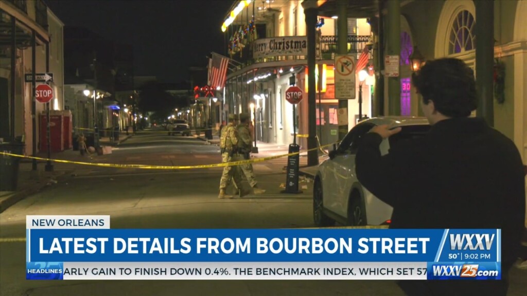 Latest Details From Bourbon Street