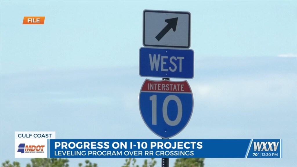 Progress On I 10 Projects In South Mississippi