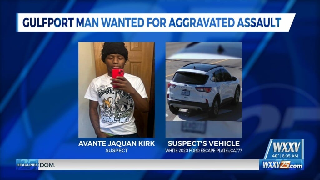 Gulfport Man Wanted For Aggravated Assault
