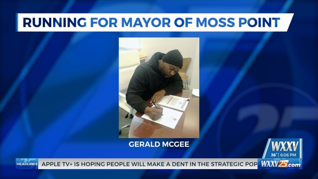 Gerald Mcgee Tosses In His Hat For Mayor Of Moss Point