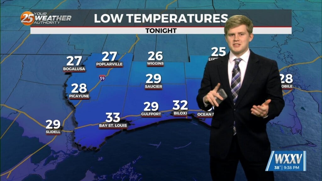 1/7 Sam Parker's "winter Is Here" Tuesday Night Forecast
