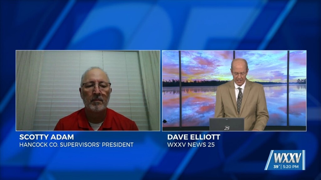 Hancock County Supervisor President Scotty Adam Talks About Resident Safety