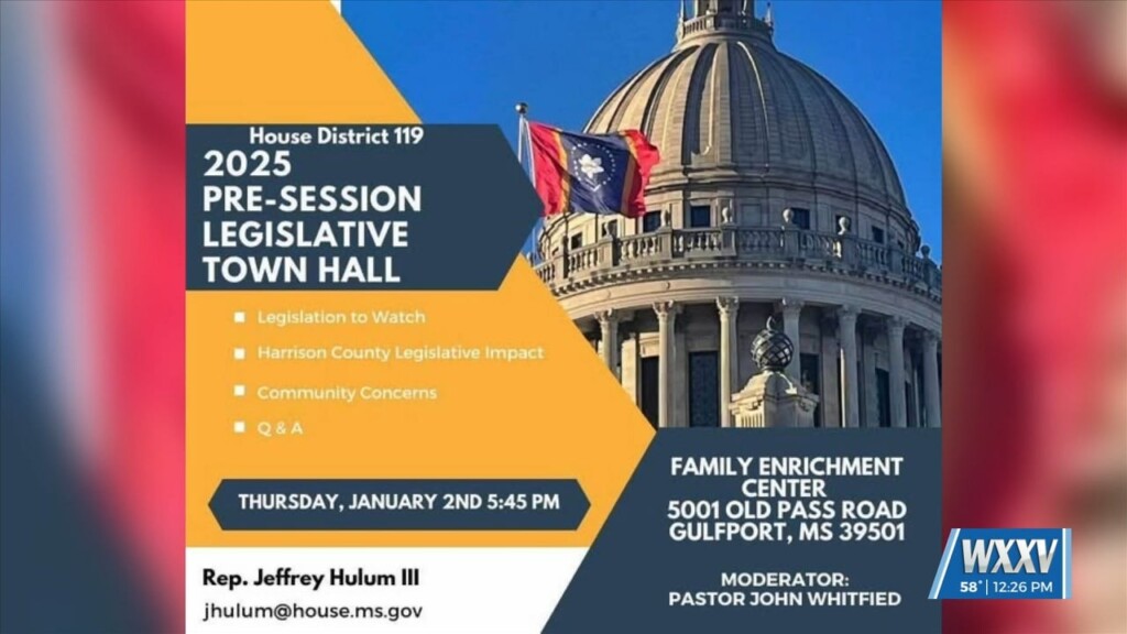 Rep. Jeffrey Hulum Iii Hosting Pre Legislative Town Hall