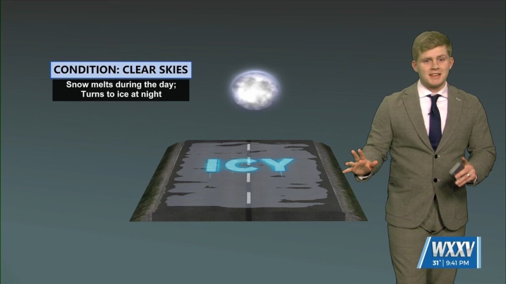 1/22 Sam Parker's "black Ice" Wednesday Night Forecast