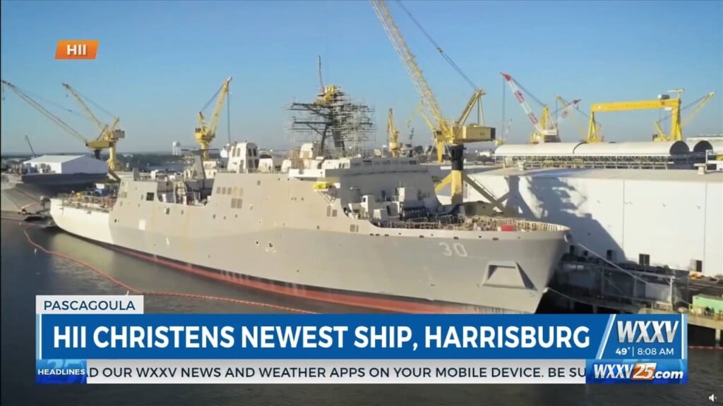 Hii Christens Amphibious Transport Dock Harrisburg (lpd 30)