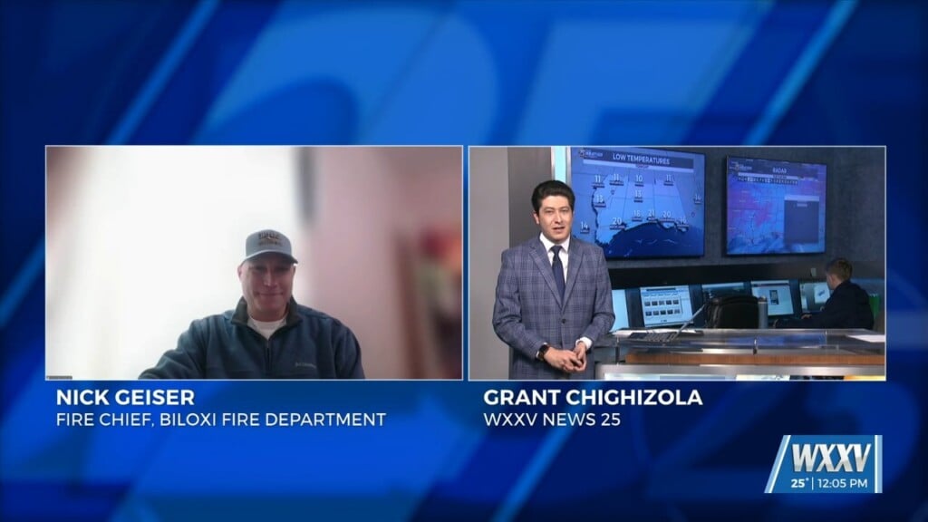Harrison County Emergency Operations Manager And Fire Chief Nick Geiger