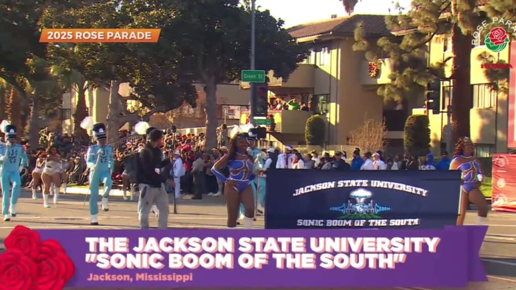 Sonic Boom Of The South Takes Part In Rose Parade