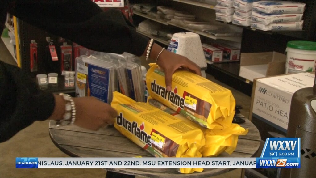 Coast Residents Stock Up On Winter Supplies