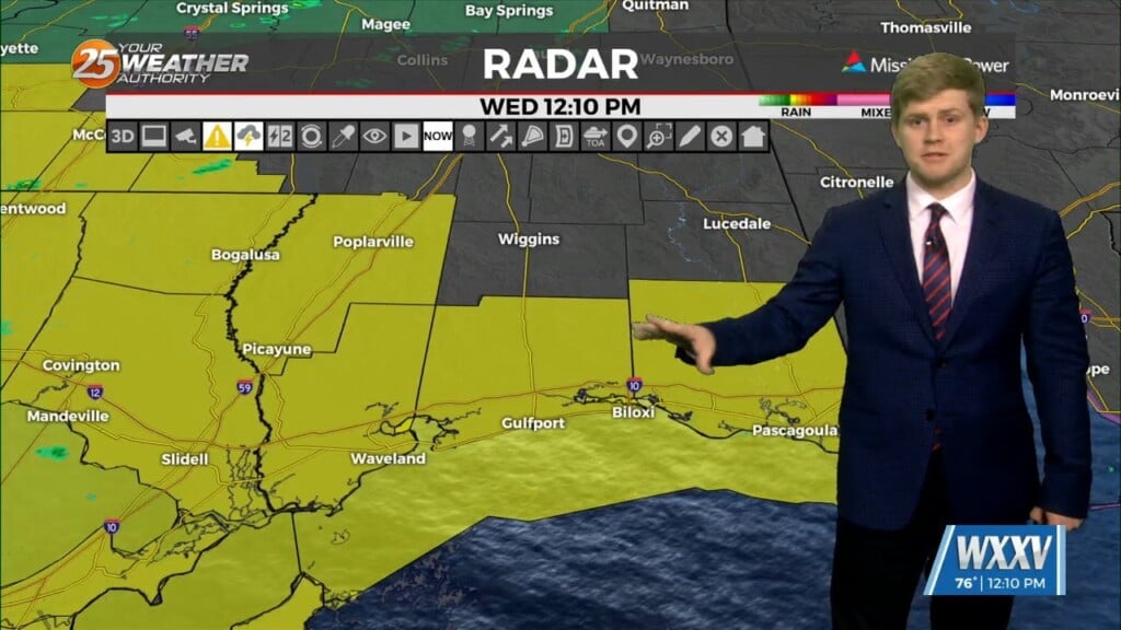 2/12 Sam Parker's "severe Set Up" Wednesday Midday Forecast