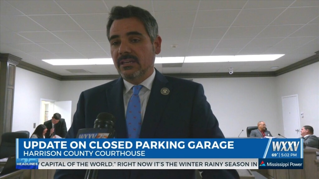 Harrison County Parking Garage Update