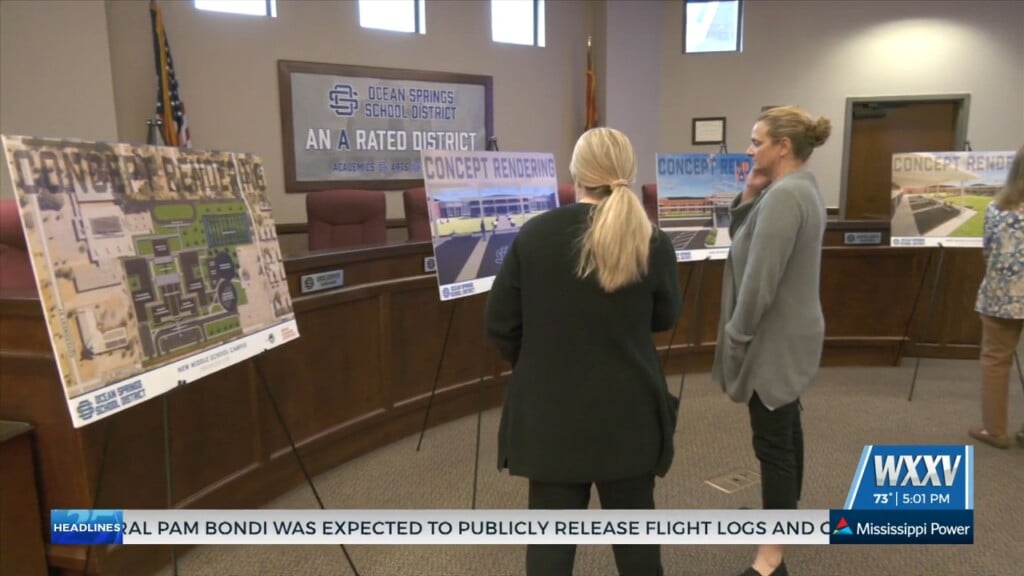 Ocean Springs School District Holds Open House For Bond Referendum Issue