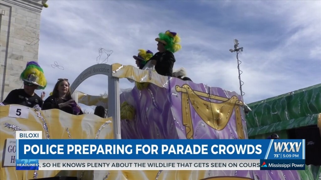 Biloxi Police Preparing For Mardi Gras Parade Crowds