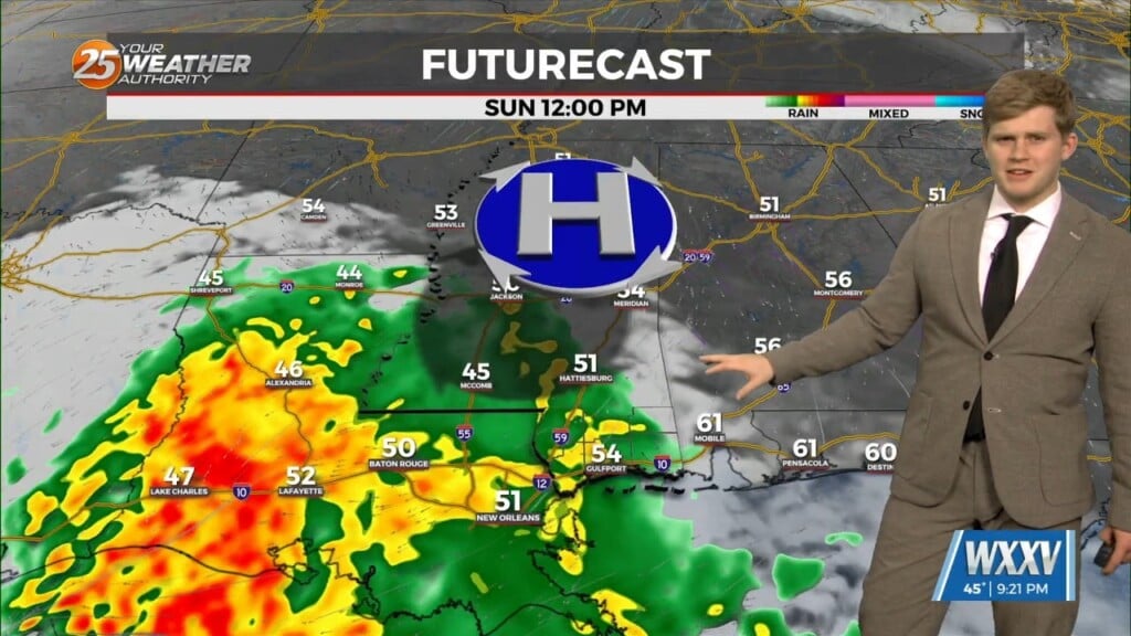 2/21 Sam Parker's "weekend Rain" Friday Night Forecast
