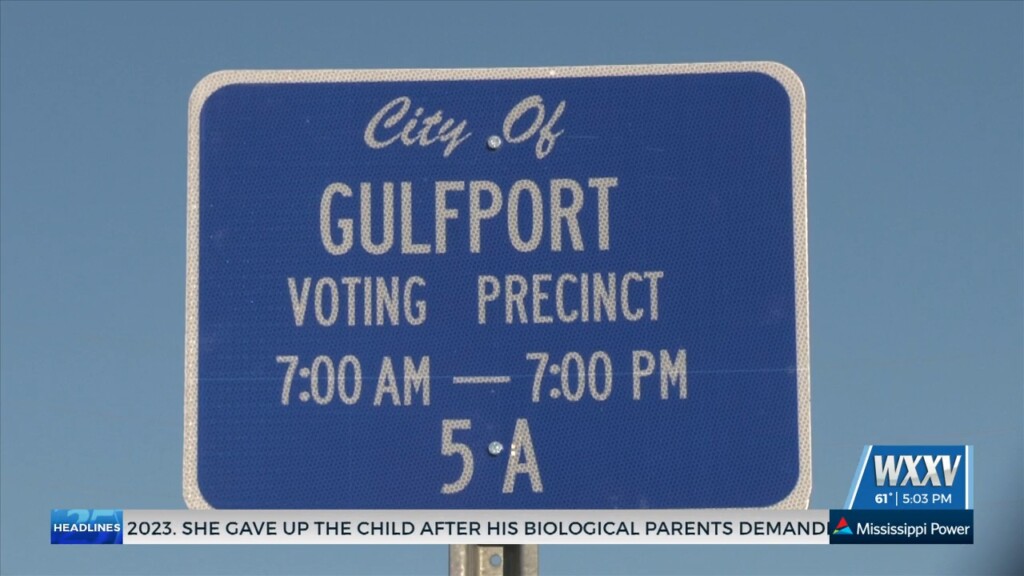Voters Head To The Polls For Gulfport Ward 5 Special Election