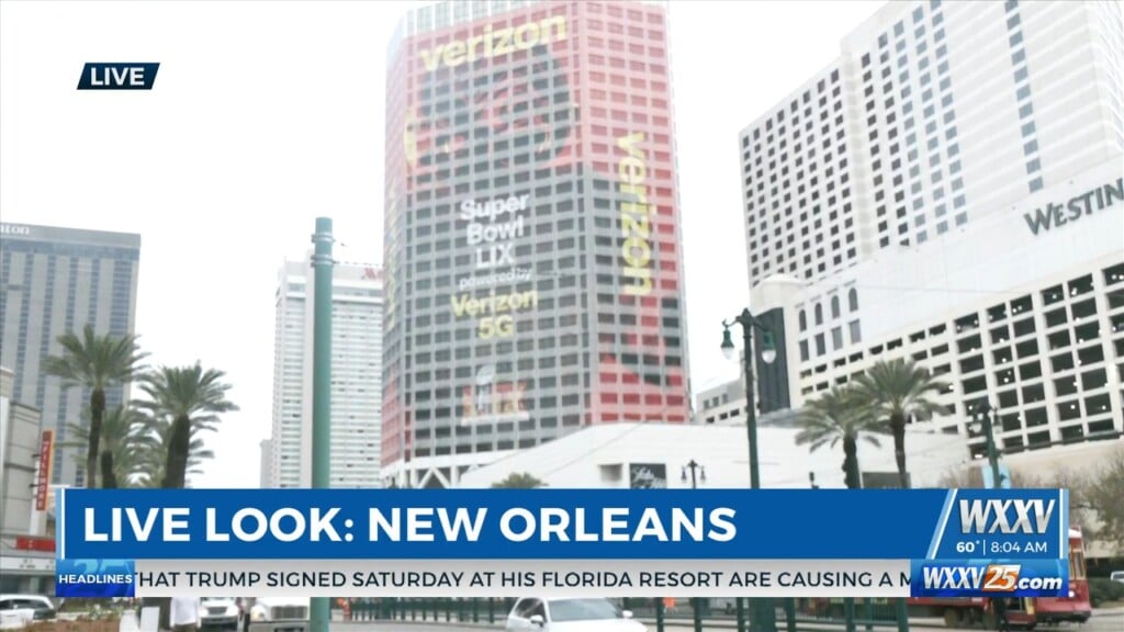 Wxxv News 25’s Ethan Krauss Brings Us A Look At Super Bowl Week In New Orleans