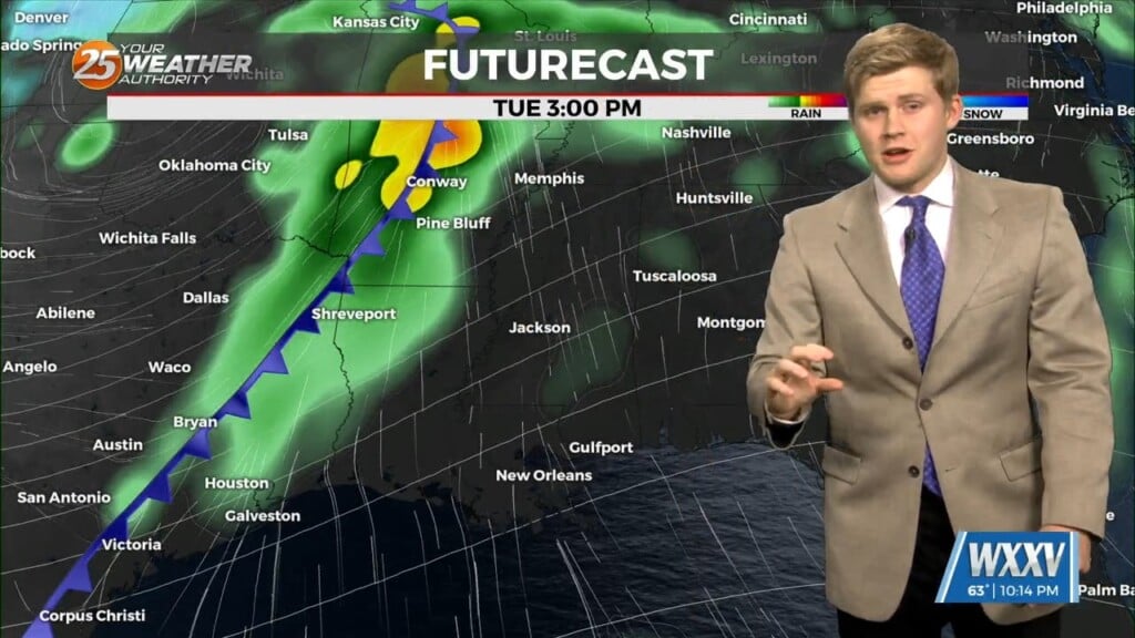 2/27 Sam Parker's "mardi Yay Weekend" Thursday Night Forecast