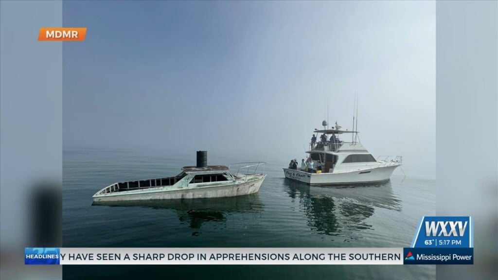 Boat Donated For Artificial Reef In The Mississippi Sound