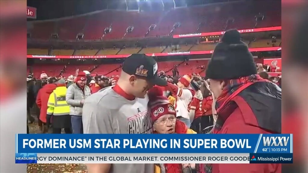 Usm Star Swayze Bozeman's Family In New Orleans Ahead Of The Super Bowl