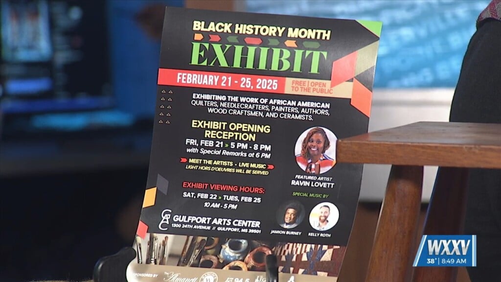 Black History Month Exhibit At Gulfport Arts Center
