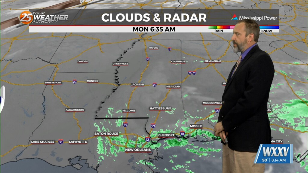 02/24 Ryan's "cool & Cloudy" Monday Morning Forecast