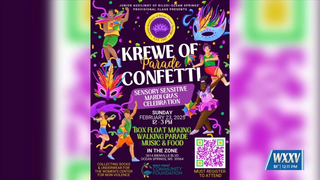 Sensory Sensitive Mardi Gras Celebration