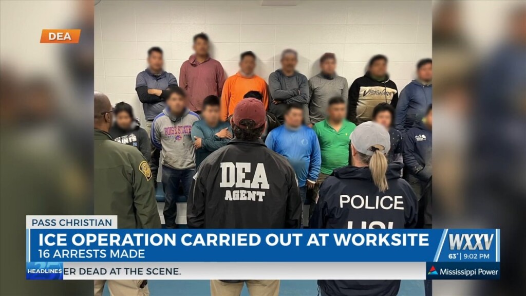 Dea Agent Speaks On Ice Operations In South Mississippi After 16 Arrests Are Made