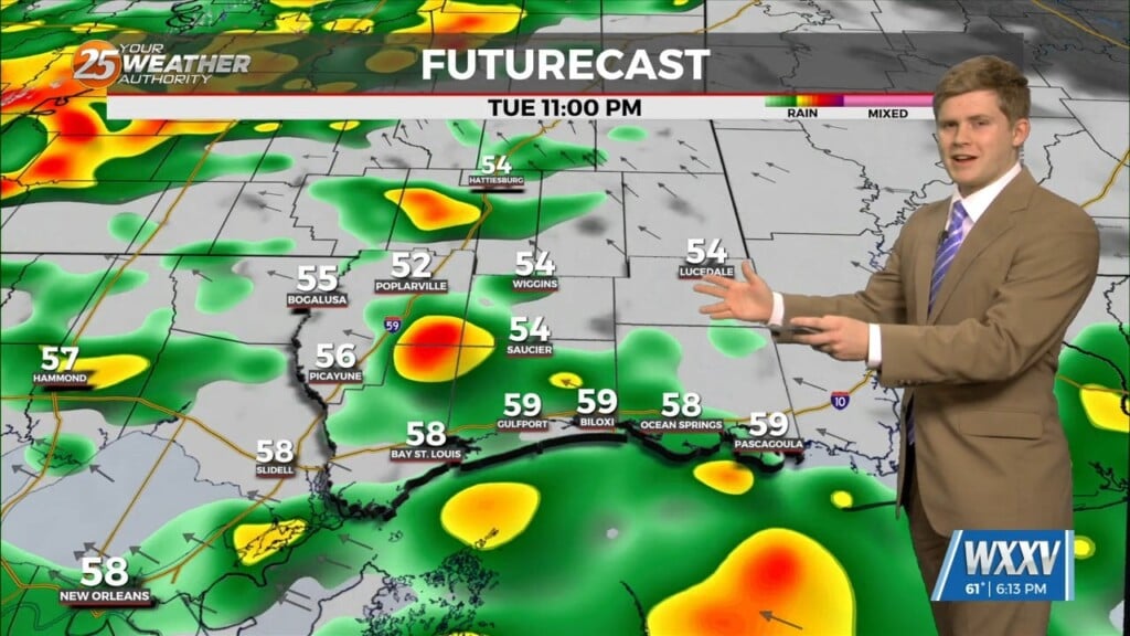2/18 Sam Parker's "rain Plummeting" Tuesday Night Forecast