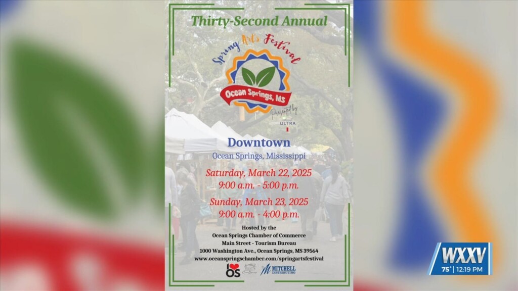 Spring Arts Festival Returns To Ocean Springs This Weekend