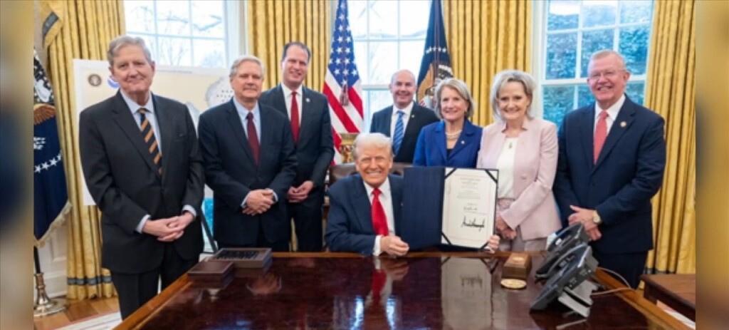 President Trump Signs Ezell Authored Measure Aimed At Energy Independence