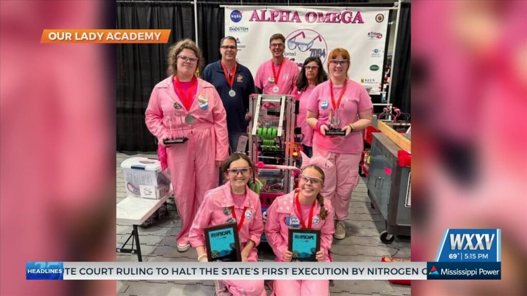 Our Lady Academy Robotics Team Competes At Frc Magnolia Regional Competition