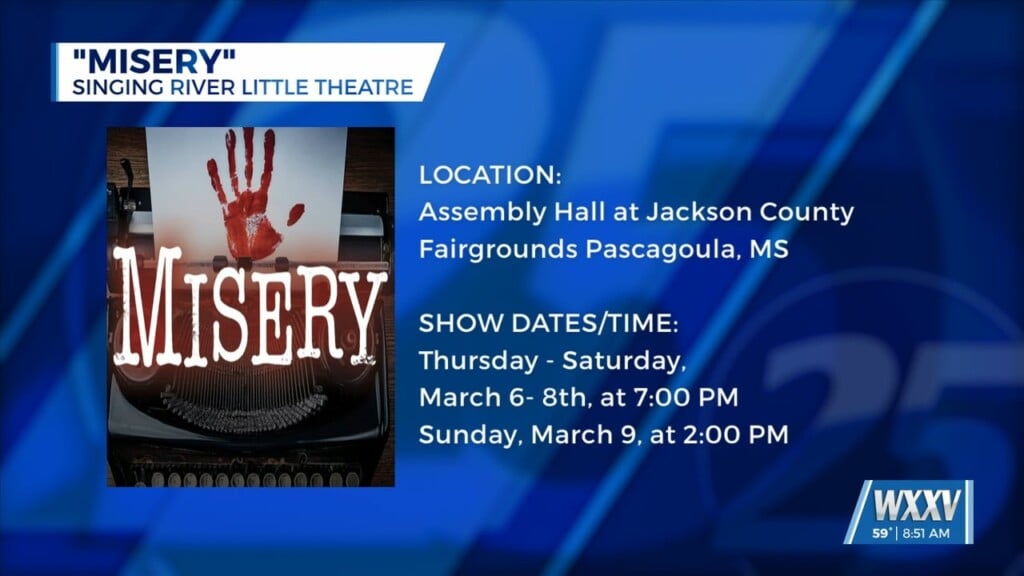 Singing River Little Theatre Presents ‘misery’
