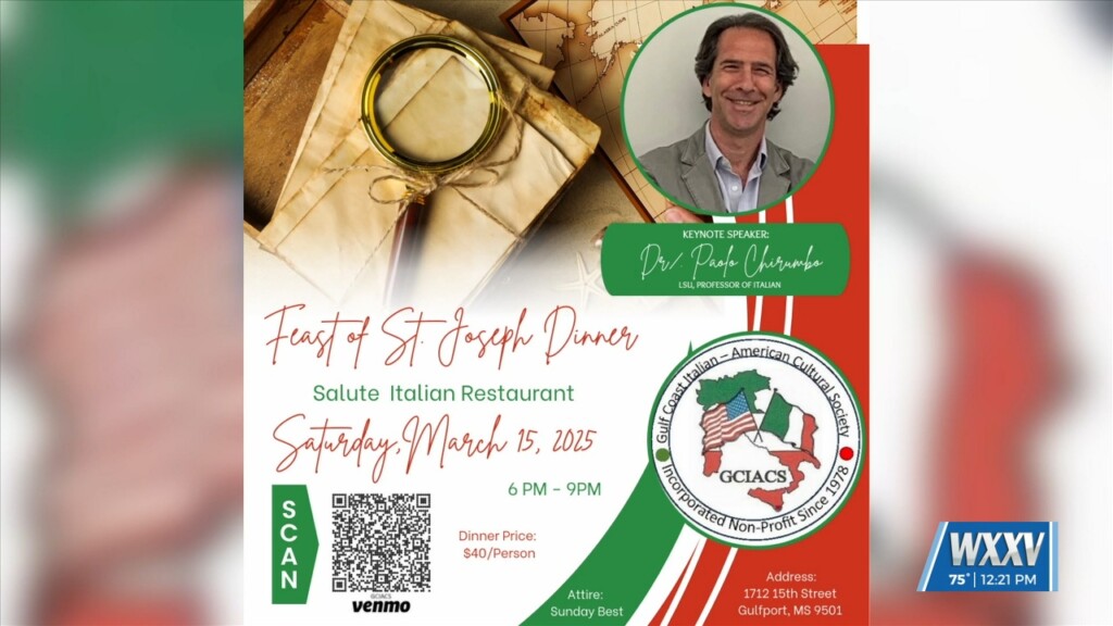 Feast Of St. Joseph Dinner Social