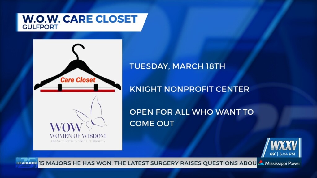 W.o.w. Care Closet Happening On March 18th