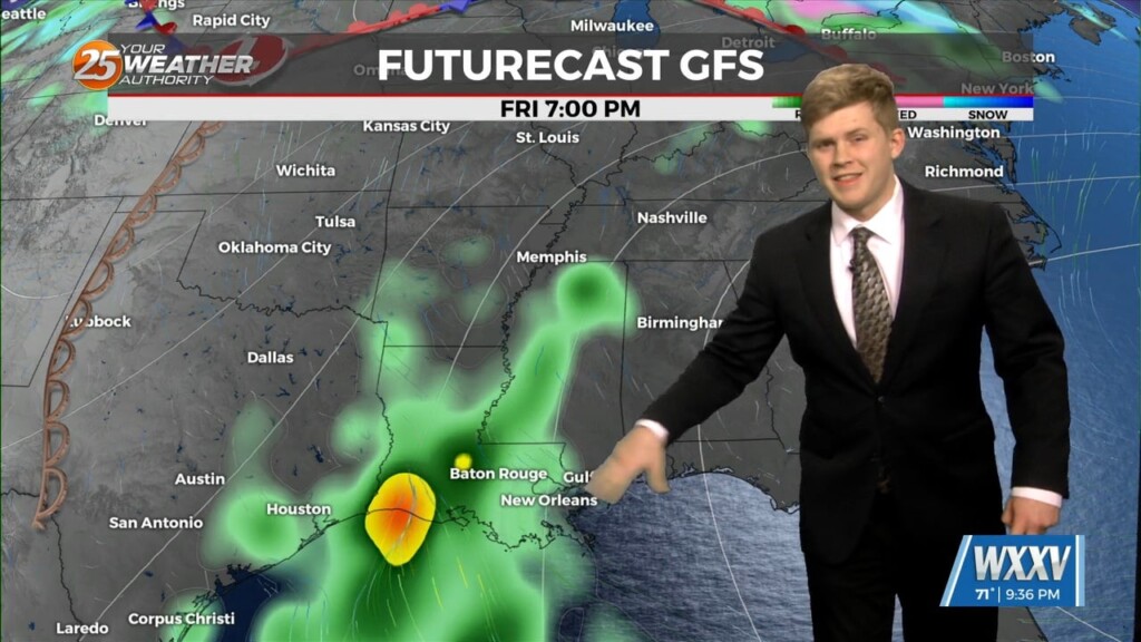 3/26 Sam Parker's "on Your Toes" Wednesday Night Forecast