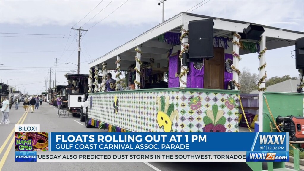 Wxxv News 25’s Lucas Warren Previews Gulf Coast Carnival Association Parade