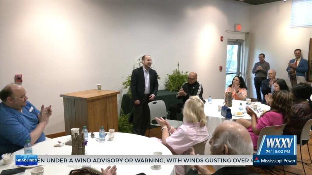 Community Gathers For Breakfast With Ingalls President