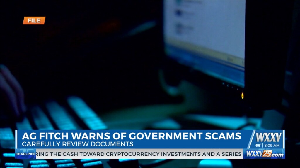 Ag Fitch Warns Of Government Imposter Scams