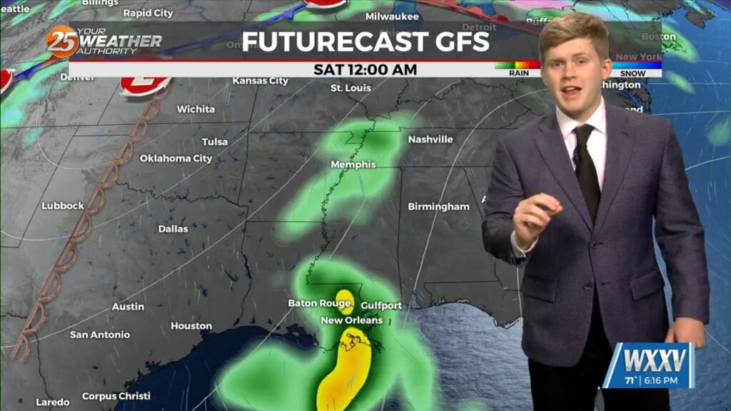 3/25 Sam Parker's "possible Pop Ups" Tuesday Evening Forecast